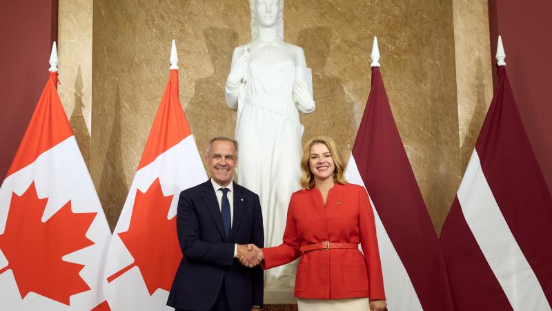 Latvijas un Kanādas premjeru tikšanās