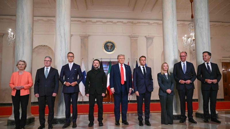 ASV, Ukrainas un Eiropas līderu tikšanās