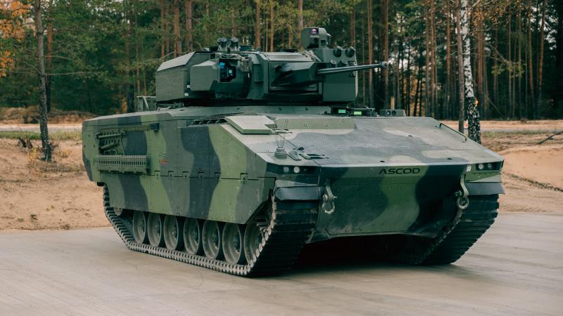 Kājnieku kaujas mašīna "Hunter"