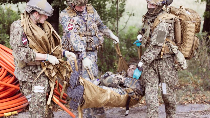 Zemessardzes 3. Latgales brigādes zemessargi mācībās "Namejs 2025"