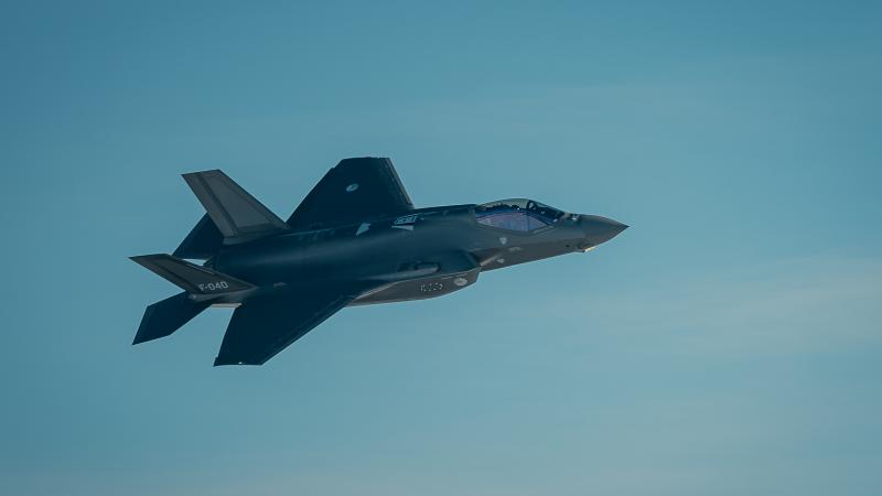 Nīderlandes Gaisa spēku iznīcinātājs F-35