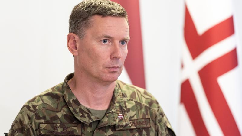 NBS komandieris Kaspars Pudāns