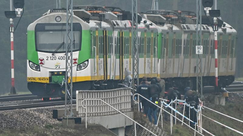 Sabotāžas vieta Polijā