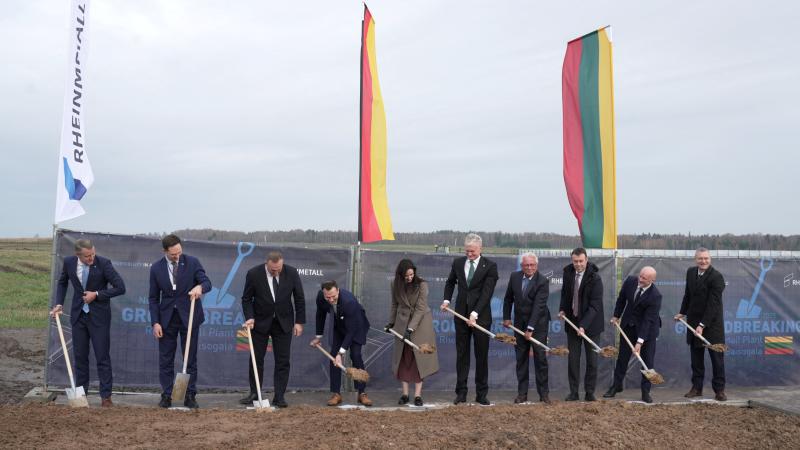 Lietuvā sāk būvēt "Rheinmetall" rūpnīcu