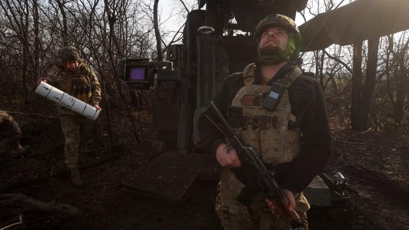 Ukrainas karavīri frontē