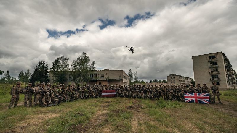 Apvienotie reaģēšanas spēki mācībās Mežainē