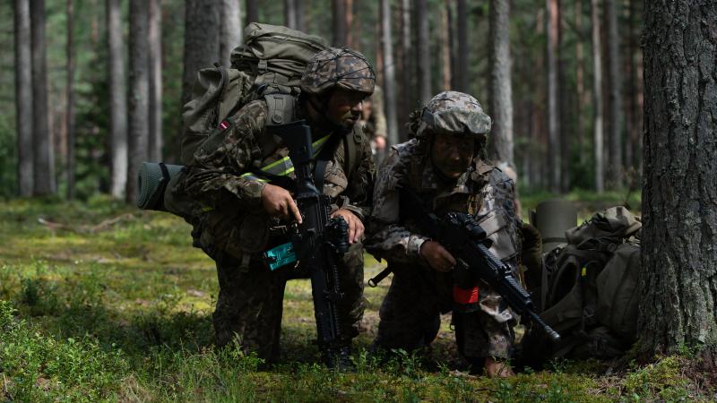 Rezervistu apmācība Alūksnē