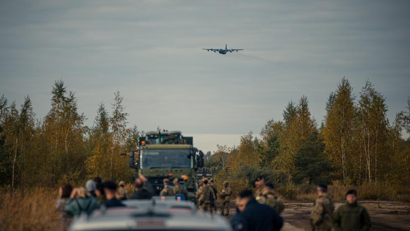 Apvienoto reaģēšanas spēku mācības "TARASSIS" Vaiņodes lidlaukā