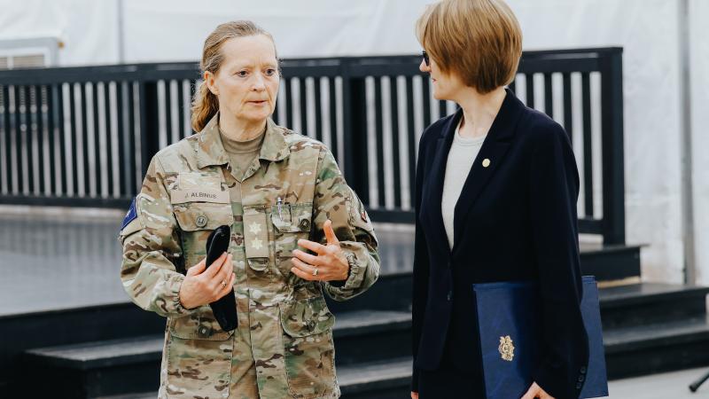 Divīzijas "Ziemeļi" komandiere