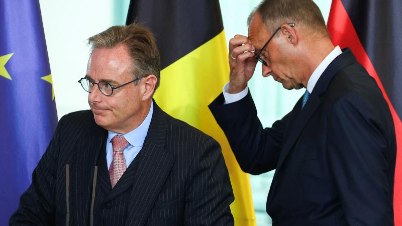 Vācijas kanclers un Beļģijas premjers