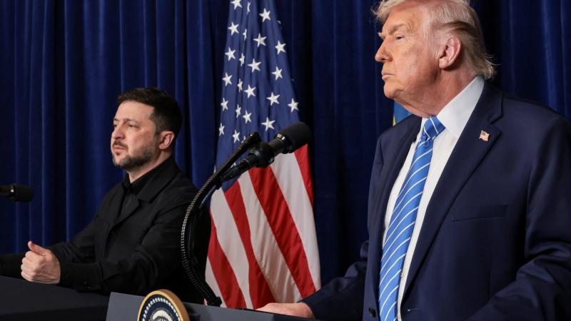 Donalda Trampa un Volodimira Zelenska tikšanās 28. decembrī