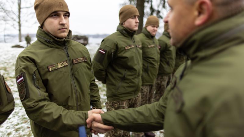 NBS Gaisa spēku VAD karavīru izlaidums 