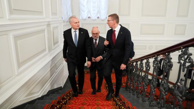 Baltijas valstu prezidenti Rīgas pilī šī gada 4. decembrī