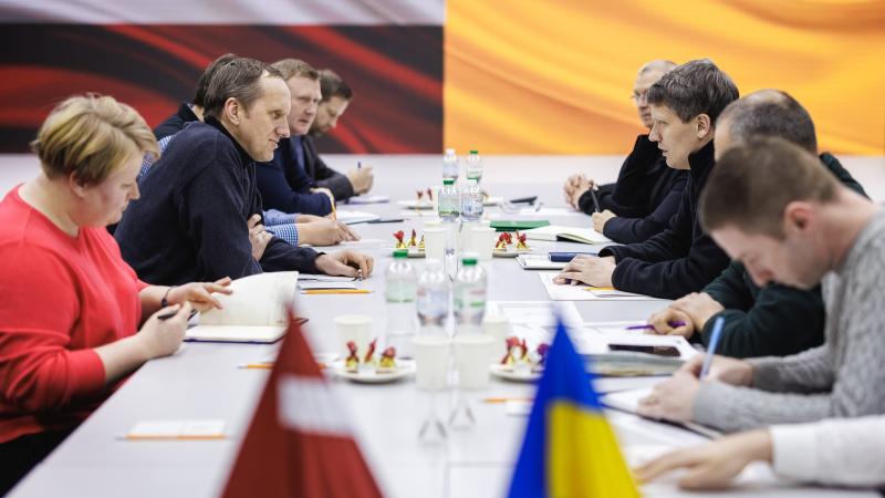 Aizsardzības ministrijas valsts sekretāra Aivara Puriņa vizīte Ukrainā