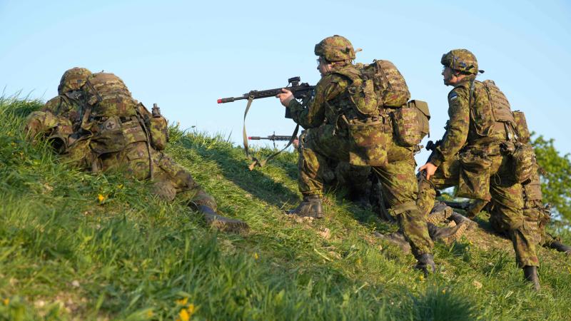 Igaunijas bruņoto spēku karavīri