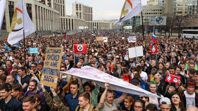 Protests Krievijā