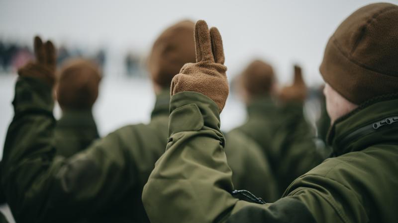 Valsts aizsardzības dienesta karavīru zvērests