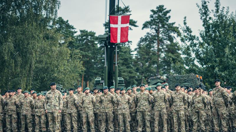 Dānijas karavīri Latvijā