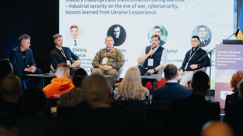 Ekspertu diskusija Latvijas un Ukrainas aizsardzības industrijas forumā