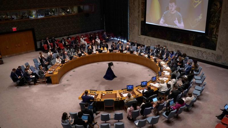 Zelenskis uzrunā ANO