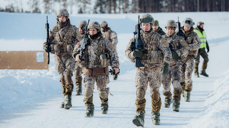 Rezervisti kaujas šaušanā