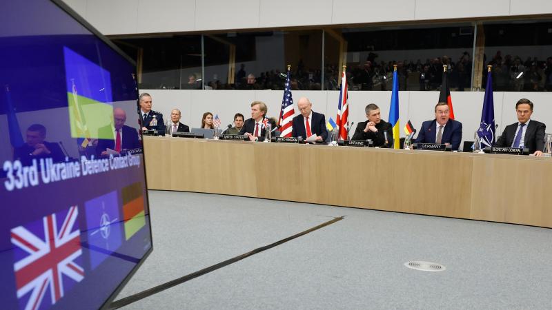33. Ukrainas Aizsardzības kontaktgrupas (Ramšteinas formāta) sanāksme