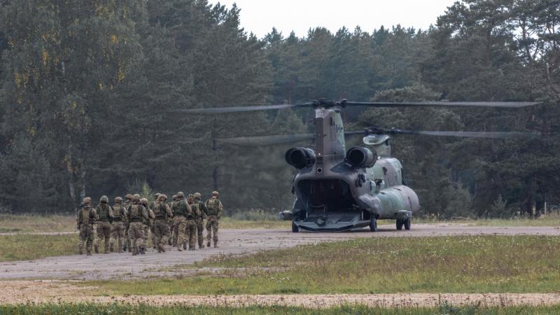 NATO daudznacionālās brigādes mācības Ādažos