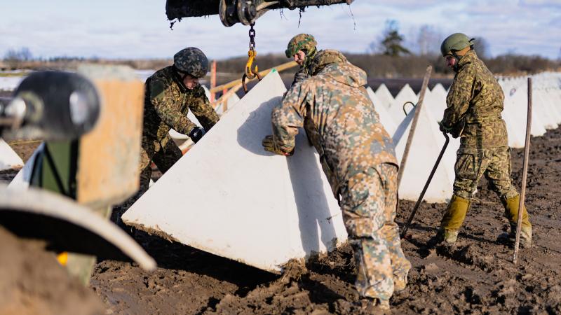 Baltijas aizsardzības līnijas Latvijas posma izbūve Balvu novada "Punduros"