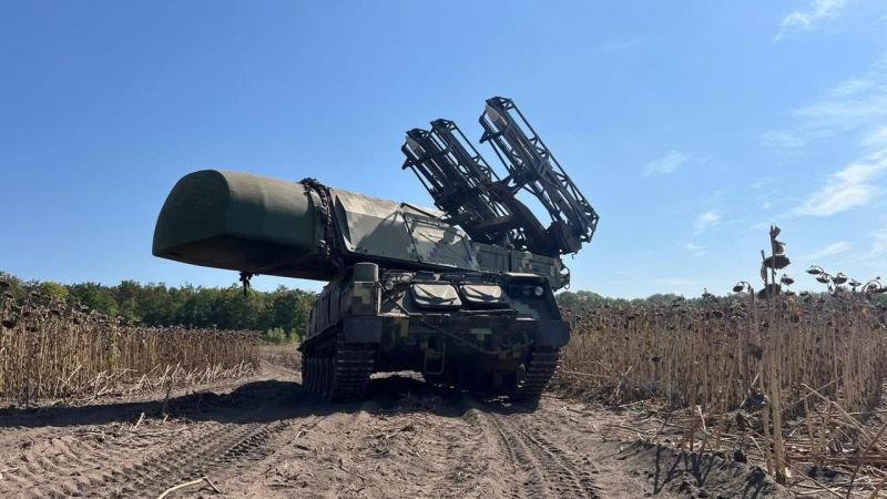 Tā sauktā "Franken SAM" sistēma, ko Ukrainas speciālisti izveidojuši, apvienojot padomju laika BUK pretgaisa aizsardzības platformu ar Rietumvalstīs ražotām pretgaisa aizsardzības raķetēm.