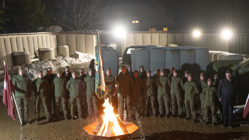 Oskara Kalpaka vidusskolas 1. kursa iesvētības