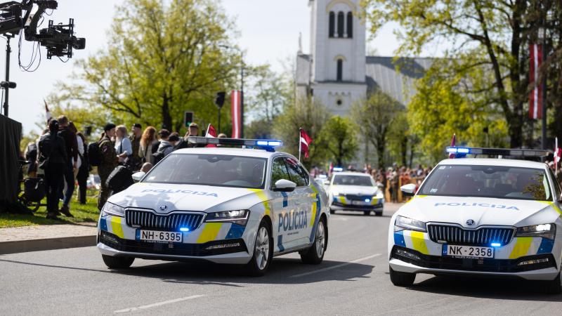 Valsts policijas mašīnas
