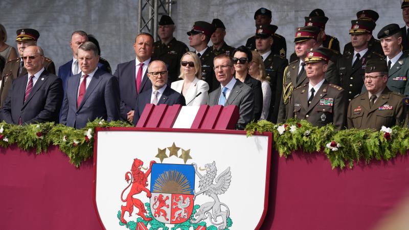 Prezidents Aizkraukles tribīnē