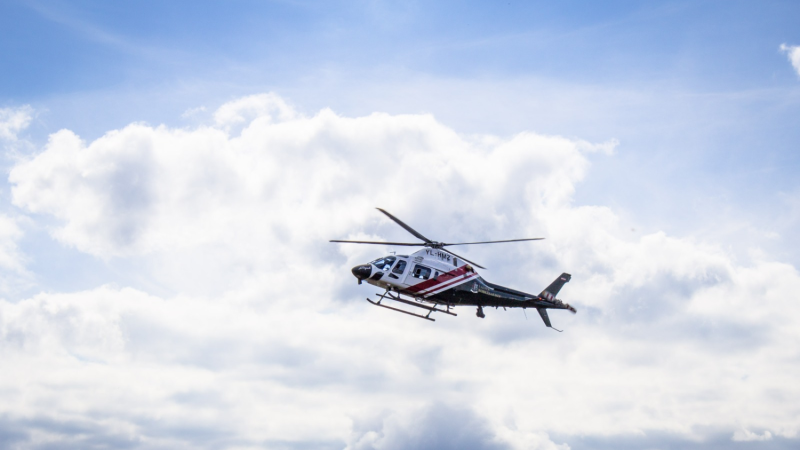 Robežsardzes helikopteris