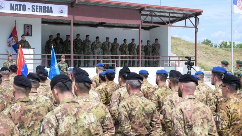 NATO mācības Serbijā