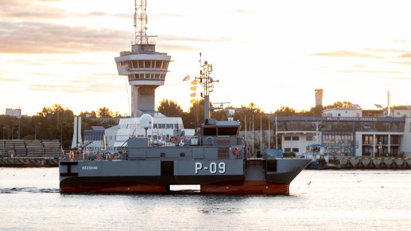Jūras spēku patruļkuģis P-09 "Rēzekne"