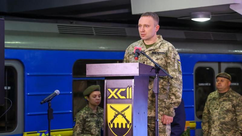 Ukrainas Bruņoto spēku virspavēlnieks ģenerālmajors Mihailo Drapatijs