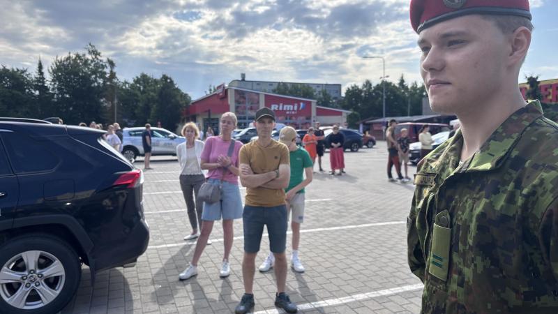 Igaunijas Aizsarzdības spēku karavīrs
