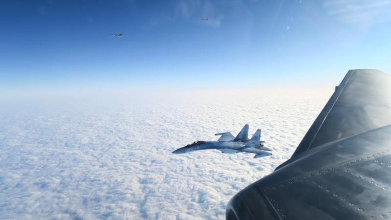 NATO lidmašīnas pārtver agresorvalsts krievijas iznīcinātāju