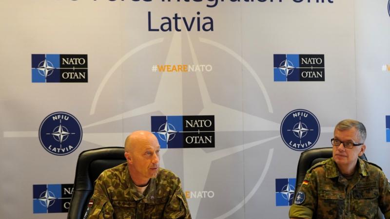 NFIU LVA komandierispulkvedis Ivo Mūrmanis