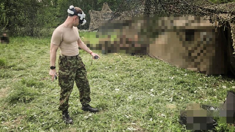 "Brasa Defence Systems" un "Exonicus" izstrādātā virtuālā apmācību sistēma droniem "UNHUMAN"