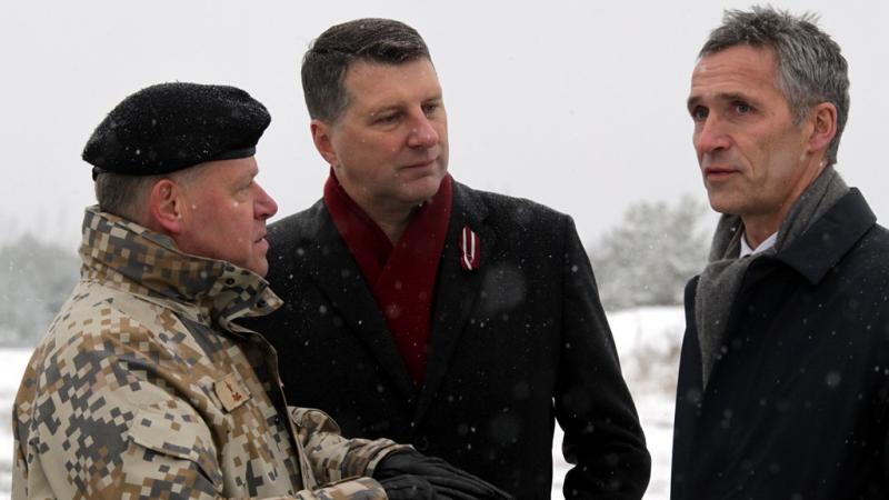 Stoltenbergs Latvijā