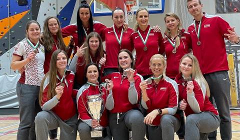 Latvijas NBS basketbolistes NATO SHAPE turnīrā izcīna trešo vietu