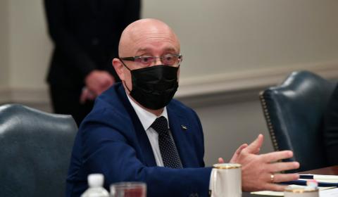 Ukrainas Aizsardzības ministrs Oleksijs Reznikovs
